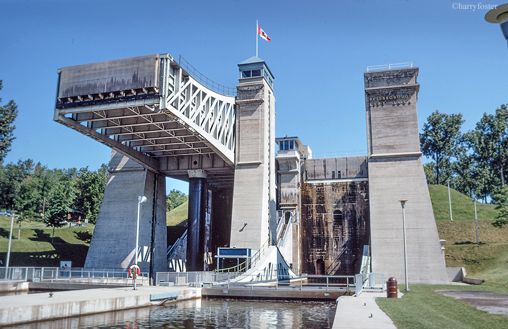 The famous Peterborough Lift Locks