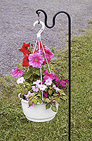 Flower basket holder