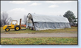 Tarp safely on.