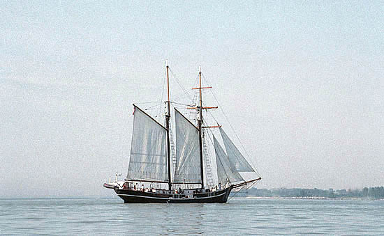 Schooner in Toronto