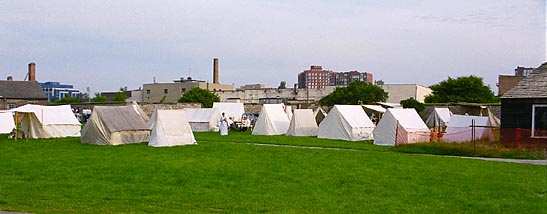 tent encampment