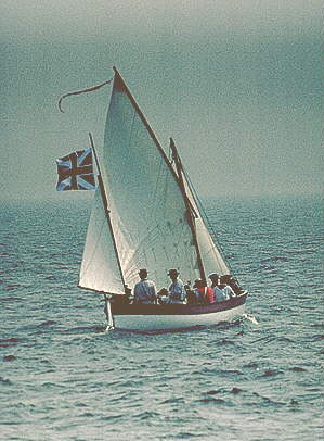 Royal George under all sail